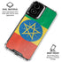 Ethiopia Flag Distressed Moto G Power 5G (2024) Clear Case